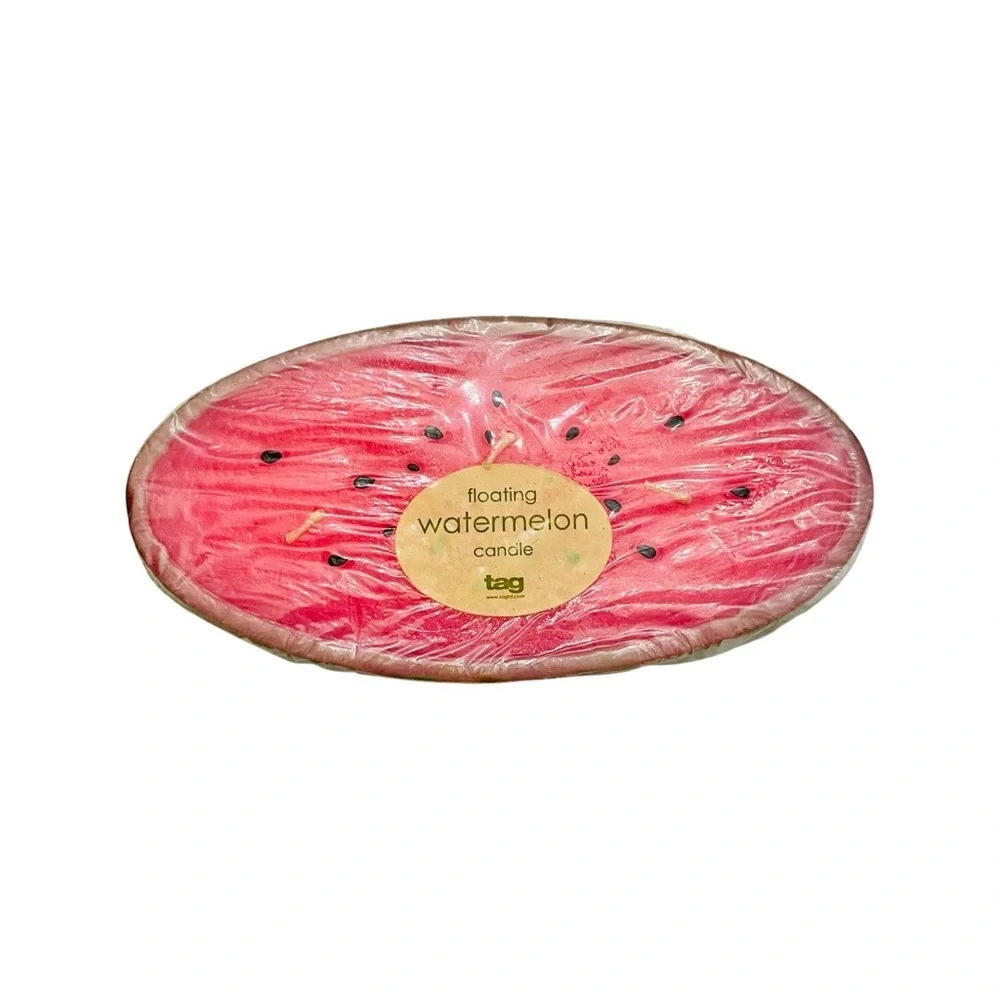 Tag Floating Watermelon Candle (Set of 3)